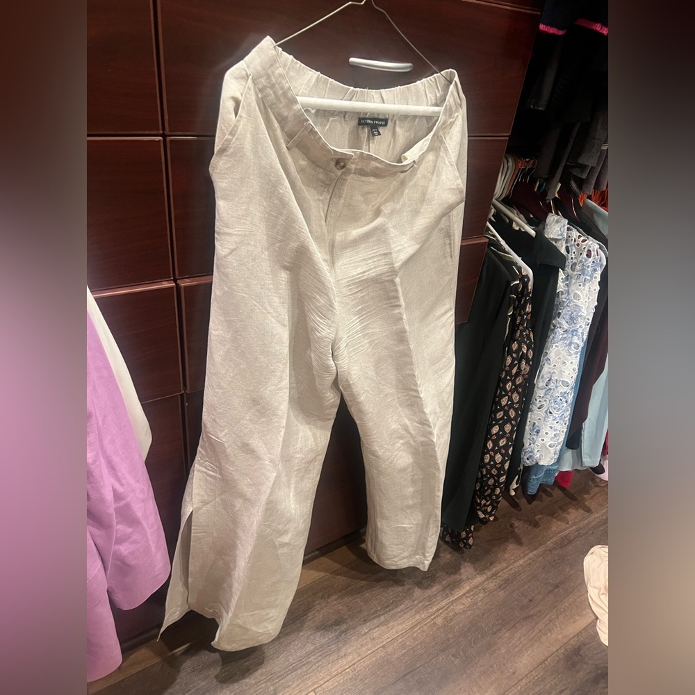 Boston Proper Light Tan Trousers